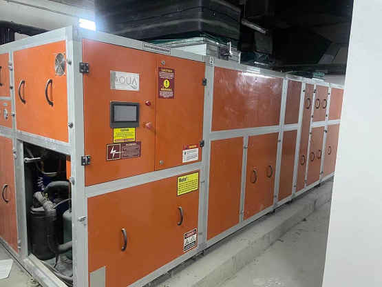 18年采用至今，除湿热泵依然运转正常